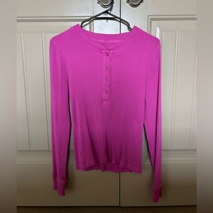 Aerie long sleeve Henley T-shirt